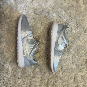 Nike Metallic Silver Sneakers